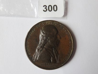 Médaille - J. Silvain Bailly, maire de Paris...