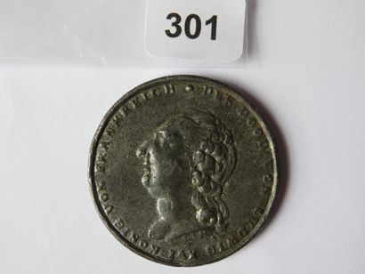 Médaille néerlandaise - Mort de louis XVI...