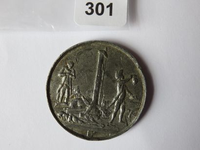 Médaille néerlandaise - Mort de louis XVI...