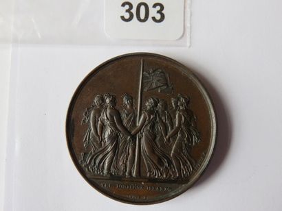 Médaille - Création de la constitution et...