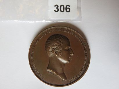 Médaille autrichienne - Mort du comte Rodolphe...
