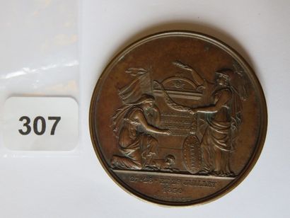 Médaille - Révolution de 1830 - Hommage aux...