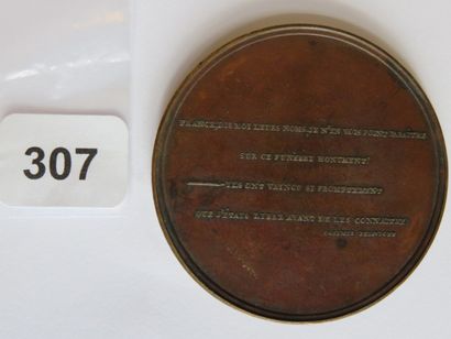 Médaille - Révolution de 1830 - Hommage aux...