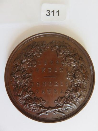 Médaille britanique - Exposition de Londres...