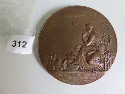 Médaille - Ballons Dirigeables, expérience...