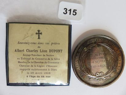 Médaille - La Justice, par A. Borrel - A/...