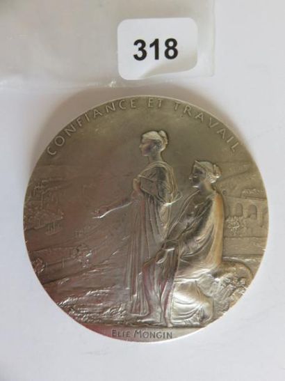 Médaille - Centenaire de la Banque de France...