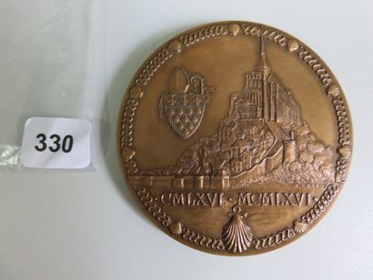 Médaille - Millénaire du Mont Saint-Michel...