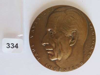 Médaille - Paul Vayssière (1889 - 1984) ingénieur...
