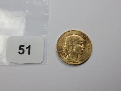 Monnaie or - 20 Francs Coq 1911 SUP
