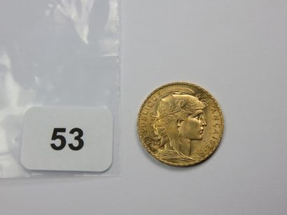 Monnaie or - 20 Francs Coq 1912 SUP