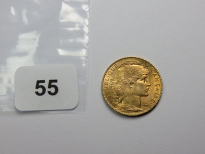 Monnaie or - 20 Francs Coq 1913 SUP