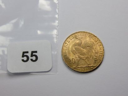 Monnaie or - 20 Francs Coq 1913 SUP