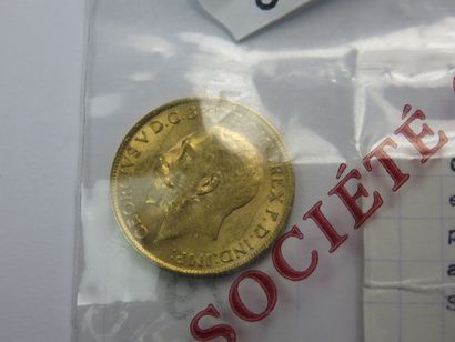 Monnaie or - Grande-Bretagne - Souverain...