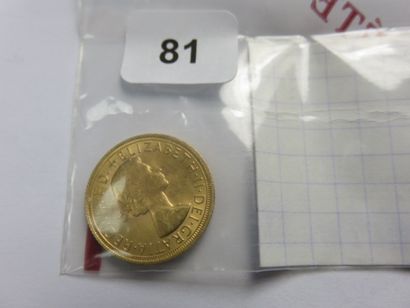 Monnaie or - Grande-Bretagne - Souverain...