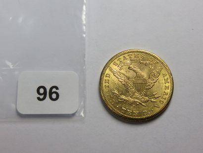 Monnaie or - USA - 10 Dollars Liberty 1886...