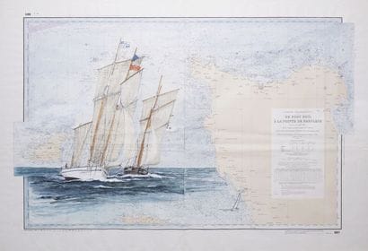 JAMBON ISABELLE, XXE SIECLE
LA CANCALAISE
aquarelle...