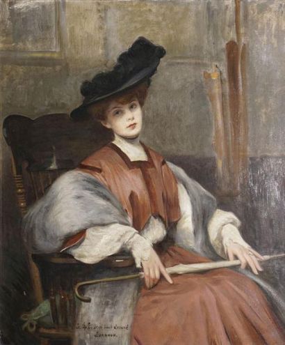 JOANNON-NAVIER ÉTIENNE ALBERT, 1857-1911
ÉLEGANTE...