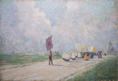 CAHOURS Maurice, 1889-1974
PROCESSION EN...