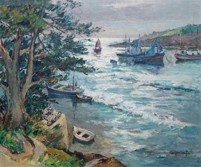 CARPENTIER-WINTZ Renée, 1913-2003
CREPUSCULE...