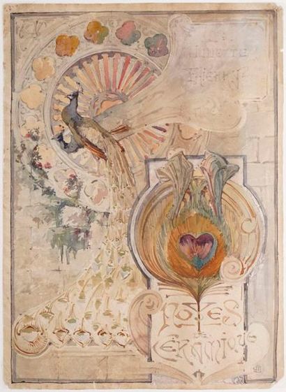 MÉHEUT Mathurin, 1882-1958
PAONS, 