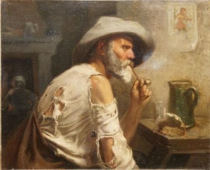 SARCUS CHARLES MARIE DE, NE EN 1821
FUMEUR...