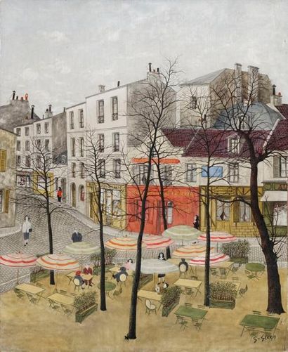 GHIGLION-GREEN Maurice, 1913-1989
LA PLACE...