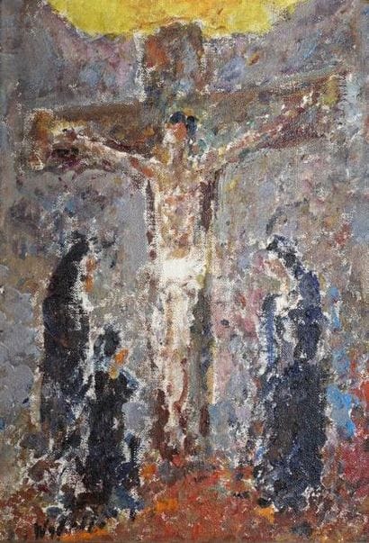 VITALIS Macario, 1898-1990
CHRIST EN CROIX...