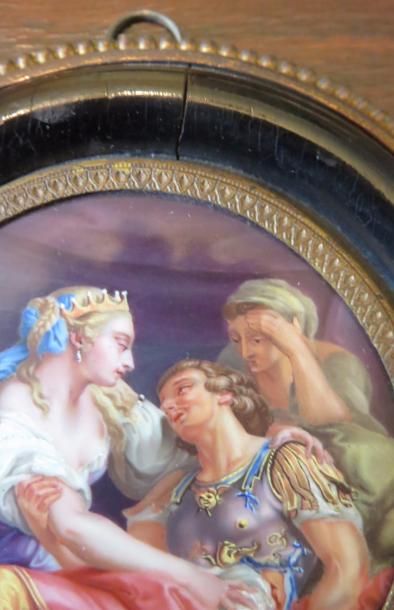 École Française du XIXe siècle
La mort d'Énée...