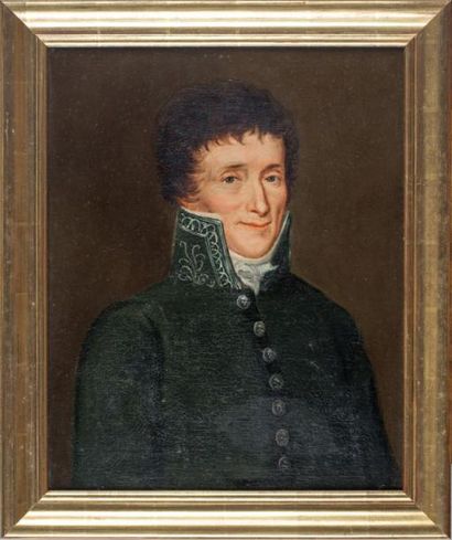 Ecole FRANCAISE vers 1800
Portrait d'homme
Huilesur...