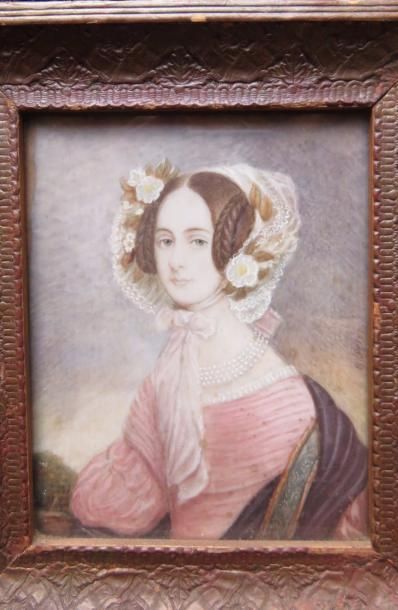 Emanuel PETER (1799-1873)
Jeune femme à la...