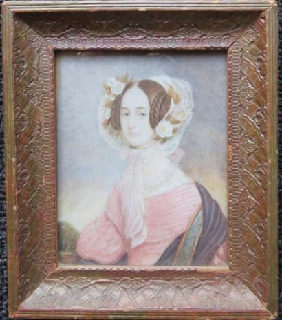 Emanuel PETER (1799-1873)
Jeune femme à la...