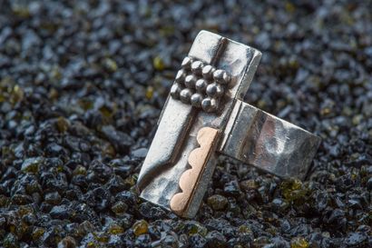 Jean DESPRES (1889-1980)
Bague moderniste...