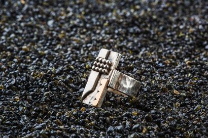 Jean DESPRES (1889-1980)
Bague moderniste...