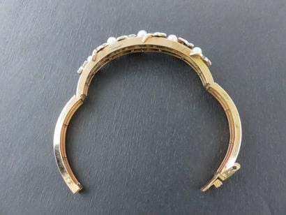 Bracelet or jaune 750 millièmes composé de...