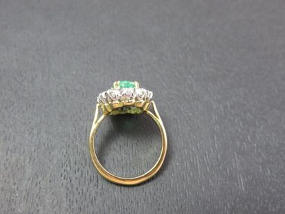 Parure or jaune 750 millièmes, maille gourmette,...