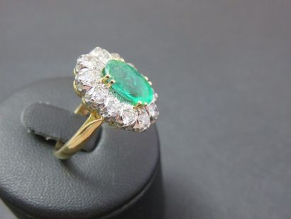 Parure or jaune 750 millièmes, maille gourmette,...