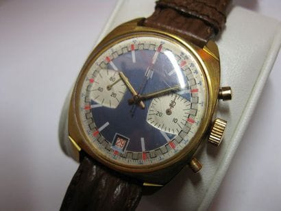 LIP Vers 1970
Chronographe bracelet en métal...