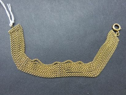 Bracelet or jaune 750 millièmes composé de...