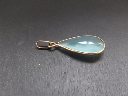 Pendentif or jaune 750 millièmes retenant...