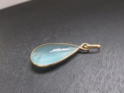 Pendentif or jaune 750 millièmes retenant...