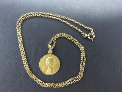 BECKER
Médaille Enfant Jésus gravée.
Poids:...