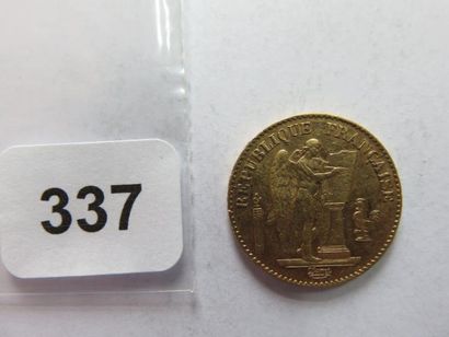 Monnaie or - 20 Francs Génie 1890 A TB+