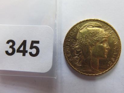 Monnaie or - 20 Francs Coq 1901 TTB