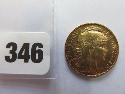 Monnaie or - 20 Francs Coq 1902 TTB