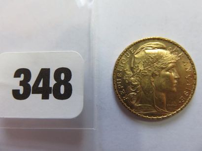 Monnaie or - 20 Francs Coq 1905 TTB