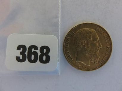 Monnaie or - Belgique - 20 Francs Léopold...