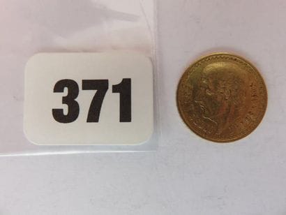 Monnaie or - Mexique - 2 1/2 Pesos 1919 TB+...