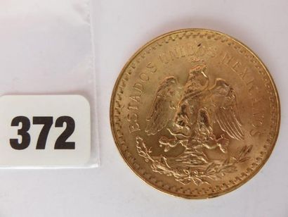Monnaie or - Mexique - 50 Pesos 1947 SUP