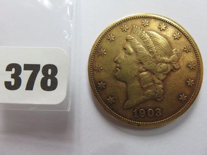 Monnaie or - USA - 20 Dollars Liberty 1903...